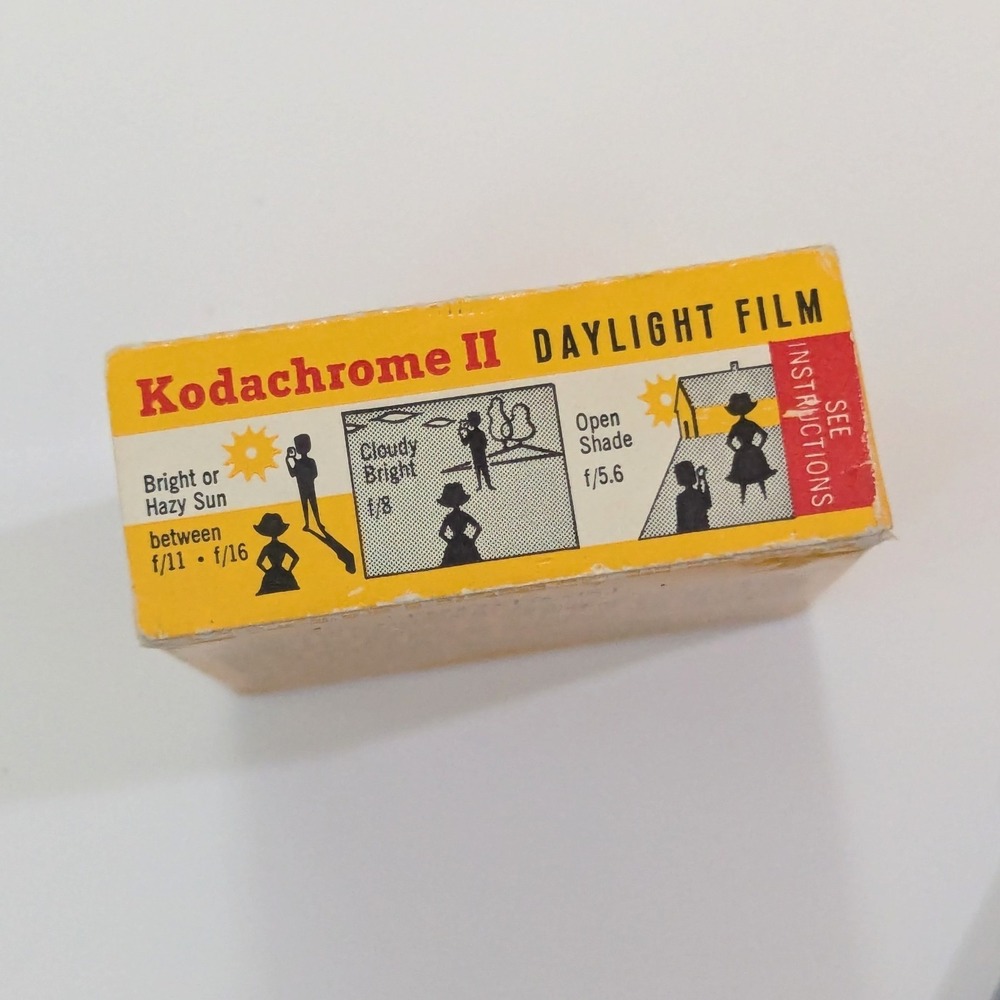 Vintage KODACHROME II Color Movie Film NOS 8mm + Tape Splicer Cut Trim Japan - Picture 3 of 11